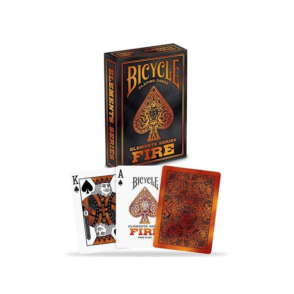 Bicycle Fire Element Playing Cards