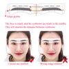 128 PCS Eyebrow Stencil 4 Styles Eyebrows Shaping Stickers Adjustable Eyebrow Grooming Template DIY Brows Guide Makeup Tool