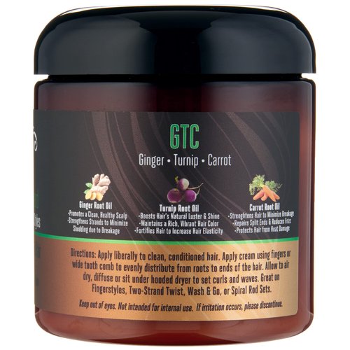 Rucker Roots Define & Stretch Curl Custard |For Thick, Coily, Shrinkage Prone Hair| Wash & Go| Twist Outs| Natural Styles|Defines Curls| Moisturizes Strands| Stretches Tight Curls