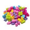 STJOYOPY 86PCS Big Building Blocks Educational Toys Gift for Girls, Toddlers, Pink Blocks
