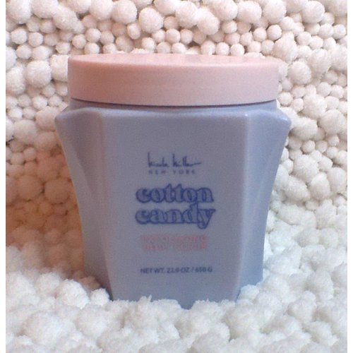 Nicole Miller Exfoliating Body Scrub for All Skin Types 22.9 oz (22.9, Cottan Candy Blue), 1.43 Pound (Pack of 1)