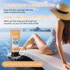 Leg Makeup Concealer, Flawless Body Cover Cream Waterproof Leg Cream, Leg Skin Tattoo Scars Concealer, Suitable for Natural, Healthy Skin Tones (#2)