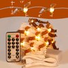 Impress Life Pet Theme Decorative String Lights, 10ft 30 LED Dachshund Dog Twinkle Lights, USB Battery Operated with Remote for Indoor Covered Outdoor Wedding Birthday Christmas Parties Ornament