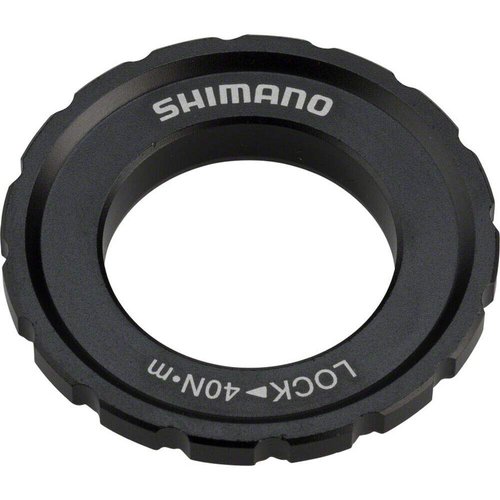 SHIMANO Xt M8010 Centerlock Rotor Lockring One Color, 12/15/20Mm Ta