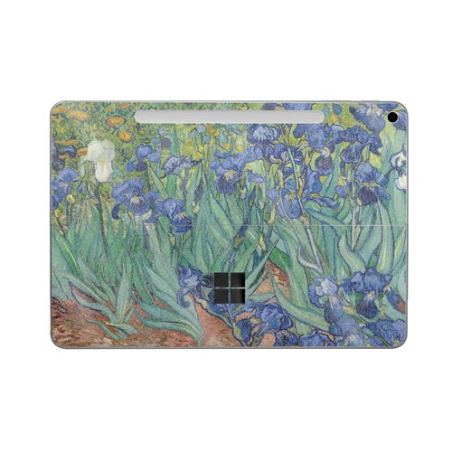 Glossy Glitter Tablet Skin Compatible with Microsoft Surface Pro 12" (2025) - Irises - Premium 3M Vinyl Protective Wrap Decal Cover - Easy to Apply | Crafted in The USA by MightySkins