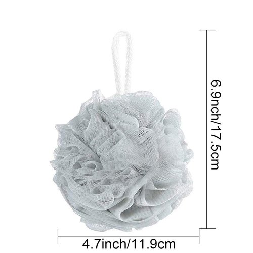 10 Pack of Bath Loofah Shower,Small Size Sponge Pouf Body Scrubber Exfoliator Scrubber Ball,Mesh Bath and Shower Sponge for Kids Women Men Body Wash Bathroom