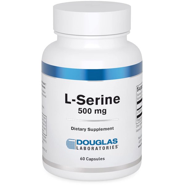 Douglas Laboratories L-Serine | Amino Acid Supplement for Heart and Brain Health and Muscle Building* | 60 Capsules