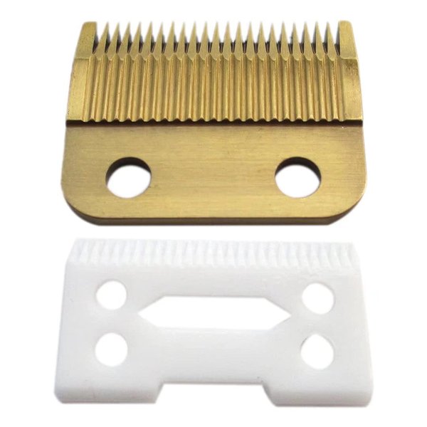 2023 Upgraded Gold Adjustable Replacement Blades Set #1006-30-15-10 for Taper 2000#8472-850 Hair Clippers