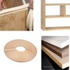 Yarlung 3/4 Inch x 250 Feet Roll Birch Plywood Edge Banding, Preglued Real Wood Veneer Edging, Iron on with Hot Melt Adhesive, Flexible Wood Tape Sanded to Perfection for Furniture Restoration