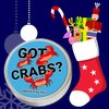 Got Crabs Soothing Stress Putty - Funny Therapy Putty Ocean Humor, Fidget Toy, Red, Metal Tin