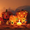 500 Pcs Halloween Foam Stickers Self Adhesive Glitter Foam Stickers for Kids Arts and Craft Supplies