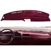 Yiz Dashboard Cover Dash Cover Mat Fit for Ford F150 F250 F350 Bronco 1992 1993 1994 1995 1996 1997 (92-97 Maroon) J20