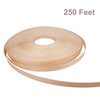 Yarlung 3/4 Inch x 250 Feet Roll Birch Plywood Edge Banding, Preglued Real Wood Veneer Edging, Iron on with Hot Melt Adhesive, Flexible Wood Tape Sanded to Perfection for Furniture Restoration