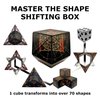 SHASHIBO Dice Paradise - Shape Shifting Box - Award-Winning, Patented Magnetic Puzzle Cube w/ 36 Rare Earth Magnets - Fidget Cube Transforms Into Over 70 Shapes (Renaissance)