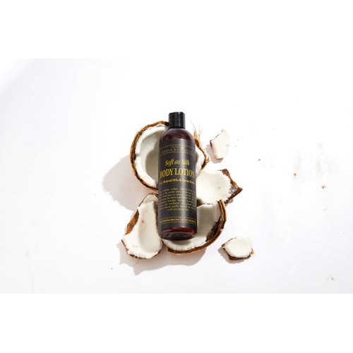 The Roots Naturelle Soft As Silk Body Lotion with Natural Oils & Cocoa Butter | 13 oz