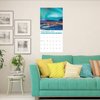 2024-2025 Wall Calendar - Nothern lights Calendar 2024-2025, July 2024 - December 2025, 12" x 24" (Open), 18 Month Wall Calendar with Hanging Holes