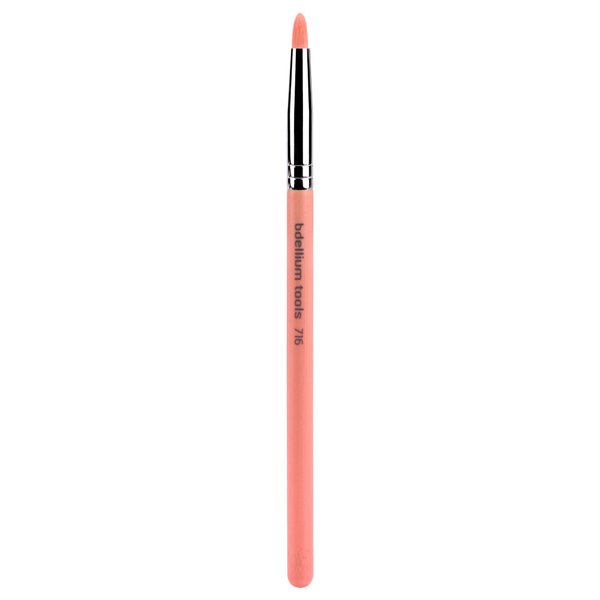 Bdellium Tools Professional Makeup Brush - Pink Bambu Series 716 Smoky Eyeliner - With Soft Synthetic Fibers, For Thick Lining (Pink, 1pc)