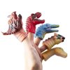 Dinosaur Finger Puppets Toys,Soft Rubber Bath Animal Head Finger Toys, Dinosaur Pinata Stuffers, Dinosaur Birthday Party Supplies Favors Decorations for Kids Toddlers Boys Girls (DinosaurPuppet_KB10)
