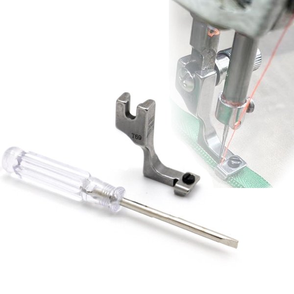 YICBOR Adjustable Invisible Zipper Foot Presser Foot #T69 with 1pcs Free Screwdriver