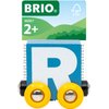 BRIO – Letter Train R | Wooden Train Set Accessory Toy for Kids Age 2 Years Up