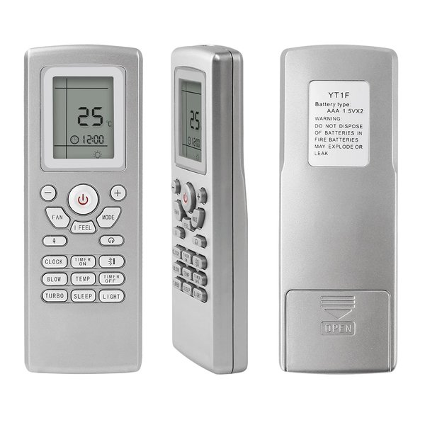 Universal Remote Control for Air Conditioner Gree Conditioning Gree Mcquay LENNDX Aermec Yt1f Yt1ff Yt1f1 Yt1f2 Yt1f3 Yt1f4