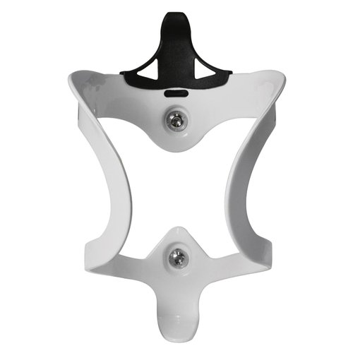 Ibera Bicycle Lightweight Aluminum Water Bottle Cage, White