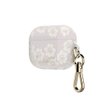 Kate Spade New York Airpods Pro Case - Hollyhock Cream/Blush/Translucent Blush/Glitter Flower Centers/Gold Logo/Premium Gold Hardware (KSAP-002-HHCCS)