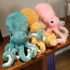 Octopus Stuffed Animals Octopus Plush Doll Toys Octopus Stuffed Toys Gift for Kids and Lovers for Birthday, Christmas, Valentine's Day(17.7-inch Orange)