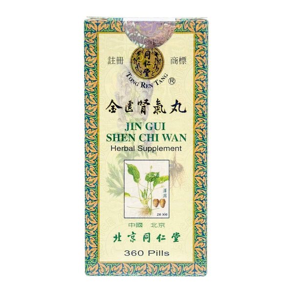 北京同仁堂金匮肾气丸 BeiJing Tong Ren Tang Herbal Supplement Jin Gui Shen Chi Wan, 360 Pills