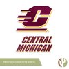 Desert Cactus Central Michigan University Stickers Chippewas Vinyl Decal Laptop Water Bottle Car Scrapbook11.38x8.98 (4 Inch Set V1)