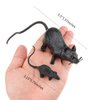 Boao 33 Pcs Plastic Fake Rat Plastic Mouse Toys Decorations Realistic Pranks Rats Simulated Big Small Mouse Mice Toys for April Fools Day Halloween Prank Party Supplies