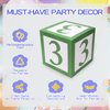 6 Pcs ABC Friend Street Party Decoration 30 x 30 cm Alphabet back to school party decorations，Graduation Favor Balloon Box Toy Inspire Birthday Party Decor for Celebration Christmas New Year