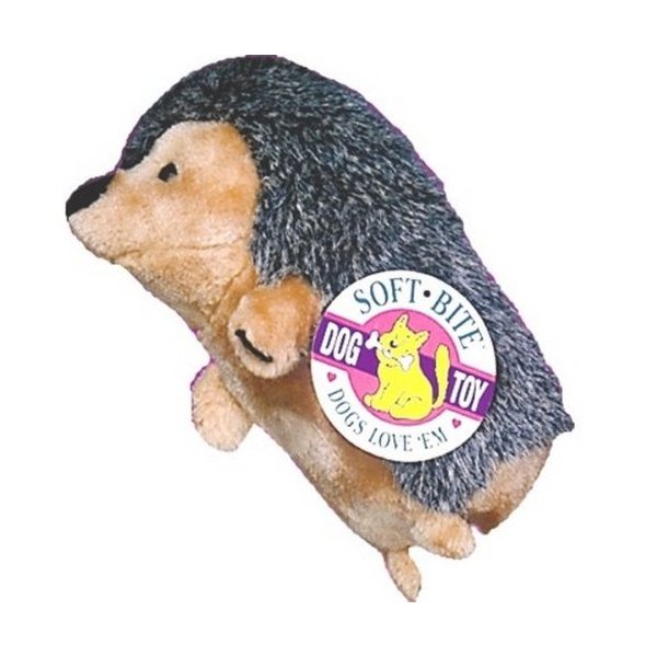 SOFT BITE HEDGEHOG DOG TOY