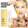 HIPEQ Honey Mask,Honey Tearing Mask Peel,Blackhead Remover Mask，Deep Cleansing and Remove Dead Skin, Blackhead Control & Shrink Pores (2PC)