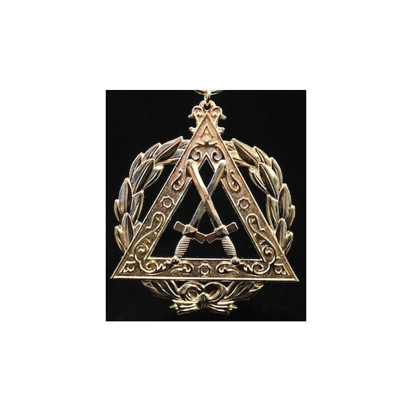 York Rite Royal Arch Grand Sentinel Tyler Officers Collar Jewel