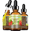 Botanical Beauty STRAWBERRY SEED OIL 100% Pure Natural Moisturizer. Cold Pressed Carrier oil. 1 Fl.oz.- 30 ml. For Face, Skin, Hair, Lip, Nails. Rich in Omega-3, Vitamin C, Vitamin E
