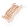 Niteangel Hamster Climbing Toy Wooden Ladder Bridge for Hamsters Gerbils Mice and Small Animals (Small - 6.3'' L)