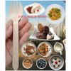 Disposable Eco Friendly Wooden 16 cm Spork Dual Purpose 2 in 1 Spoon Fork (Wood, Pack of 100)