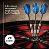 Viper Silver Thunder Soft Tip Darts, 1 Knurled Band, 20 Grams