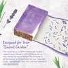 ExSoullent Lavender Yoni Soap Bar - 6 OZ Handmade & Natural PH Balanced Soap for Women, Hydrating Cleanse without Sulfates or Parabens (170 g)
