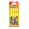 The Toon Studio Car 4-Count Kids Toothbrush, Soft