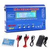 B6 Lipo Battery Balance Charger 80W 6A Discharger for NiMH/NiCd (1-15S) LiPo/Li-ion/Life Battery (1-6S) RC Hobby Batteries Balance Charger with AC Power Supply