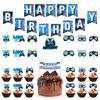 Video Game Happy Birthday Banner, Game Party Supplies Happy Birthday Banner Video Game Party Decorations Player Gaming Themed Party Decorations Assembled