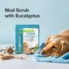 SPA SYNERGY Dead Sea Mud Scrub for Dog with Natural Mineral & Vitamin-E, Dog Mud Scrub, Heavenly Perfumed, Hair Softener, Skin Soothing, Softening, Moisturizing. (Eucalyptus & Aloe Vera)