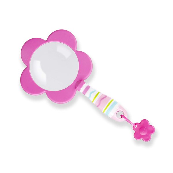 Melissa & Doug Sunny Patch Pretty Petals Flower Magnifying Glass With Shatterproof Lens