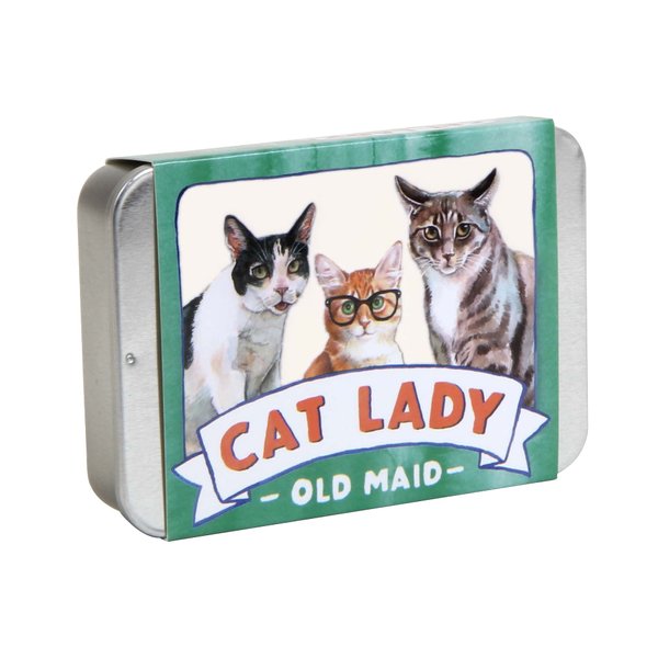 Cat Lady Old Maid (Cat Gifts for Cat Lovers, Cat Themed Card Game)