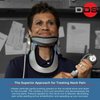 DDS MAX Cervical Traction Collar Neck Brace for Pinched Nerve, Pneumatic, Stretcher, Pain Relief, Relaxation, Manual Air Pump, Decompression and Tension Release, Cervical Spine Alignment. (13"-16.5")