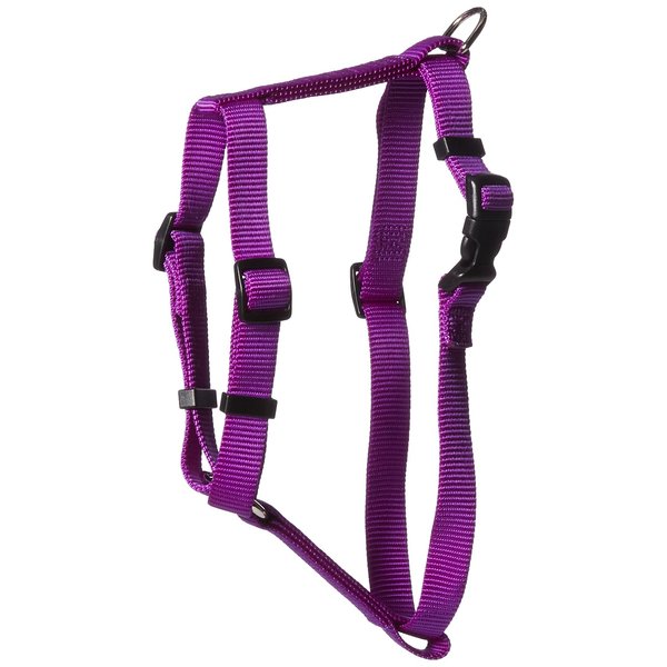 OmniPet Kwik Klip Adjustable Nylon Pet Harness, Purple, Medium