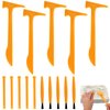 15pcs Dinosaur Dig Tools Kit, Dino Fossil Excavation Kit with Mini Hammer Chisel Brush Archaeological Excavation Tool Kit Science Kit for Girls Boys