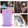 300pcs Tattoo Wash Bottle Bags,Thicken Disposable Squeeze Bottle Bags,for Tattoo Bottles Tattoo Supplies Tattoo Kits (purple)